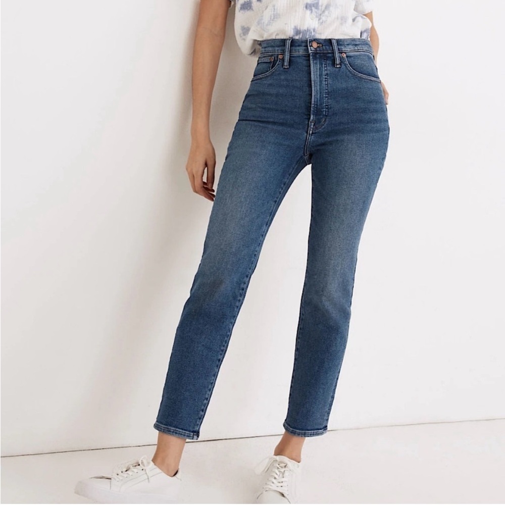 Madewell Women’s The Perfect‎ Vintage Jean in Maplewood Wash Blue Size 25